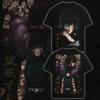 Fashion Jujutsu Kaisen Zenin Maki Anime Tshirt Gothic Y2k Vintage Washed T-shirt Men's Unisex Clothing Cotton Tees Tops 2026 New Summer
