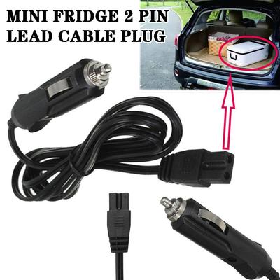 2m 12V DC Replacement Car Cooler Cool Box Mini Fridge 2 Pin Lead Cable Plug Wire Power Cord Electric Cooler Boxes