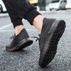 Höst Högkvalitativa Herr Sportskor Tjocka Sulor Utomhussneakers Vandring Snörning Herr Löparskor Casual Sportskor För Män