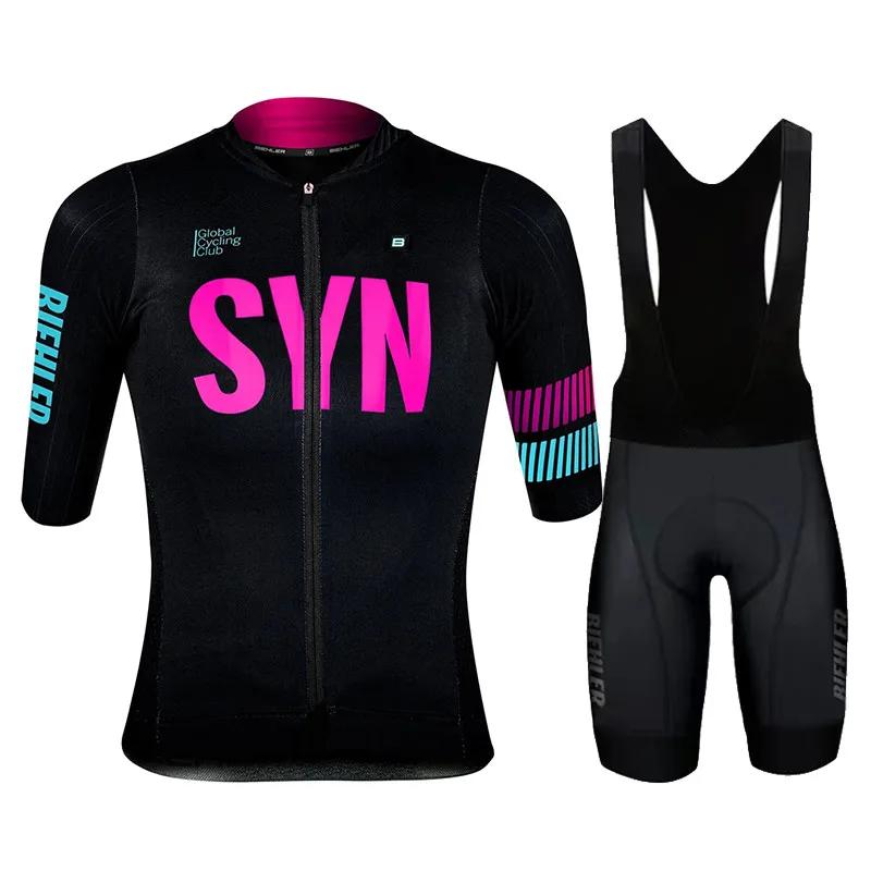 SYNful Quick Dry Kurzarm frauen Radfahren Kleidung Set Mountainbike Anzug Sommer 2025 Ciclismo Ropa Hombre