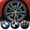 RTJF7 4Pc 68mm 56mm Wheel Center Caps Emblem Badge 50th Anniversary For BMW M Emblem E46 E36 E34 F10 E90 F30 E60 F30 E53 E30 E92 E87