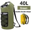 BEPAN 40L Floating Dry Bag for Kayaking Swimming Beach Waterproof Water Sports Rafting Boating Backpack Mesh Kayak Roll Top Travel Bag