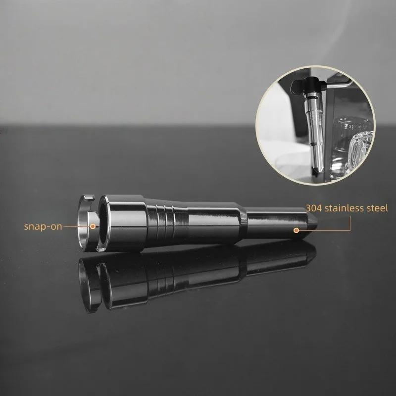 JUSTINLAU Stainless Steel Steam Nozzle Head For Delonghi Coffee Machine Universal Buckle Steam Nozzle Coffee Maker Accessories