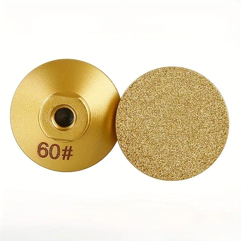 Diamond Brazed Flat Grinding Head for Marble Stone Countertops Angle Grinder Abrasive Pad for Rough Polishing and Trimming M10