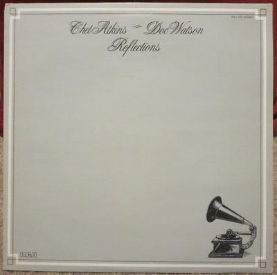 LP Record CHET ATKINS, DOC WATSON - Reflections AHL13701 RCA 1980 US Country/Folk Used