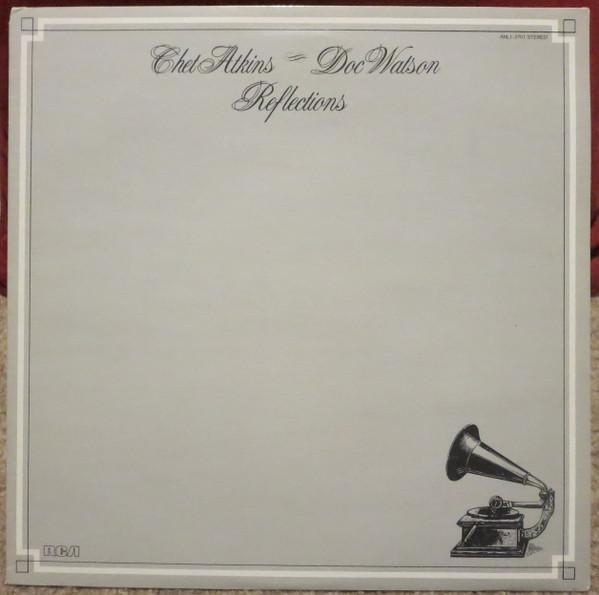 LP Record CHET ATKINS, DOC WATSON - Reflections AHL13701 RCA 1980 US Country/Folk Used