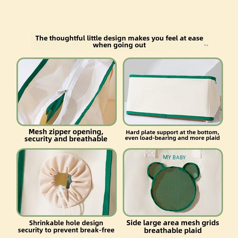 Spring and Summer Pet Outing Bag Simple Letter Cat Bag Dog Travel Messenger Bag Hooded Canvas Bag Universal In All Seasons