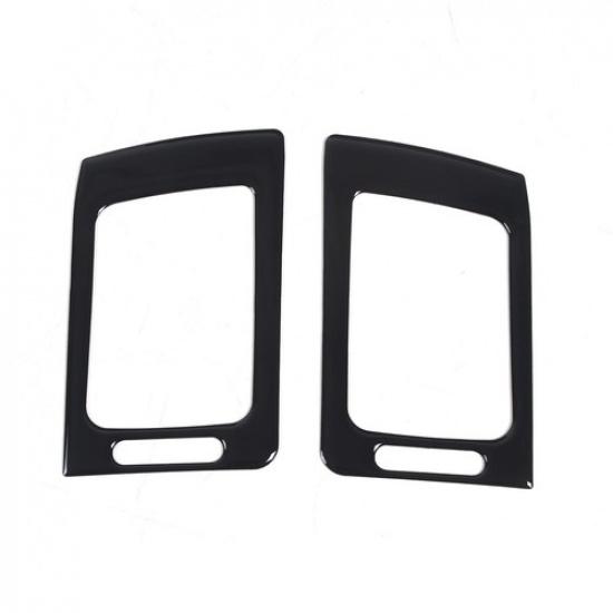 Glossy Piano Black Center Console CD Panel Trim Sticker For Infiniti G37 G25 G35