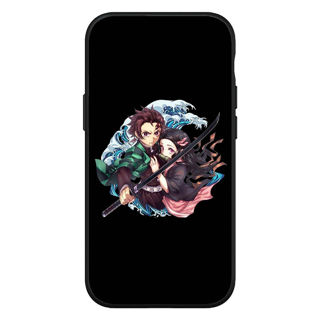 for Samsung Galaxy S25 S24 S23 iPhone 17 16 15 Xiaomi Redmi Note 14 13 12 11 Plus Pro Max Case Kamado Tanjiro Kokushibo Demon Slayer OPPO Huawei Cover
