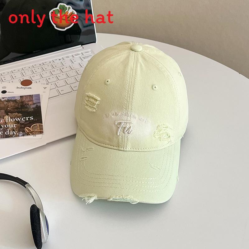 Summer Outdoor Sun Protection Baseball Cap With Embroidered Letters For Women And Teens