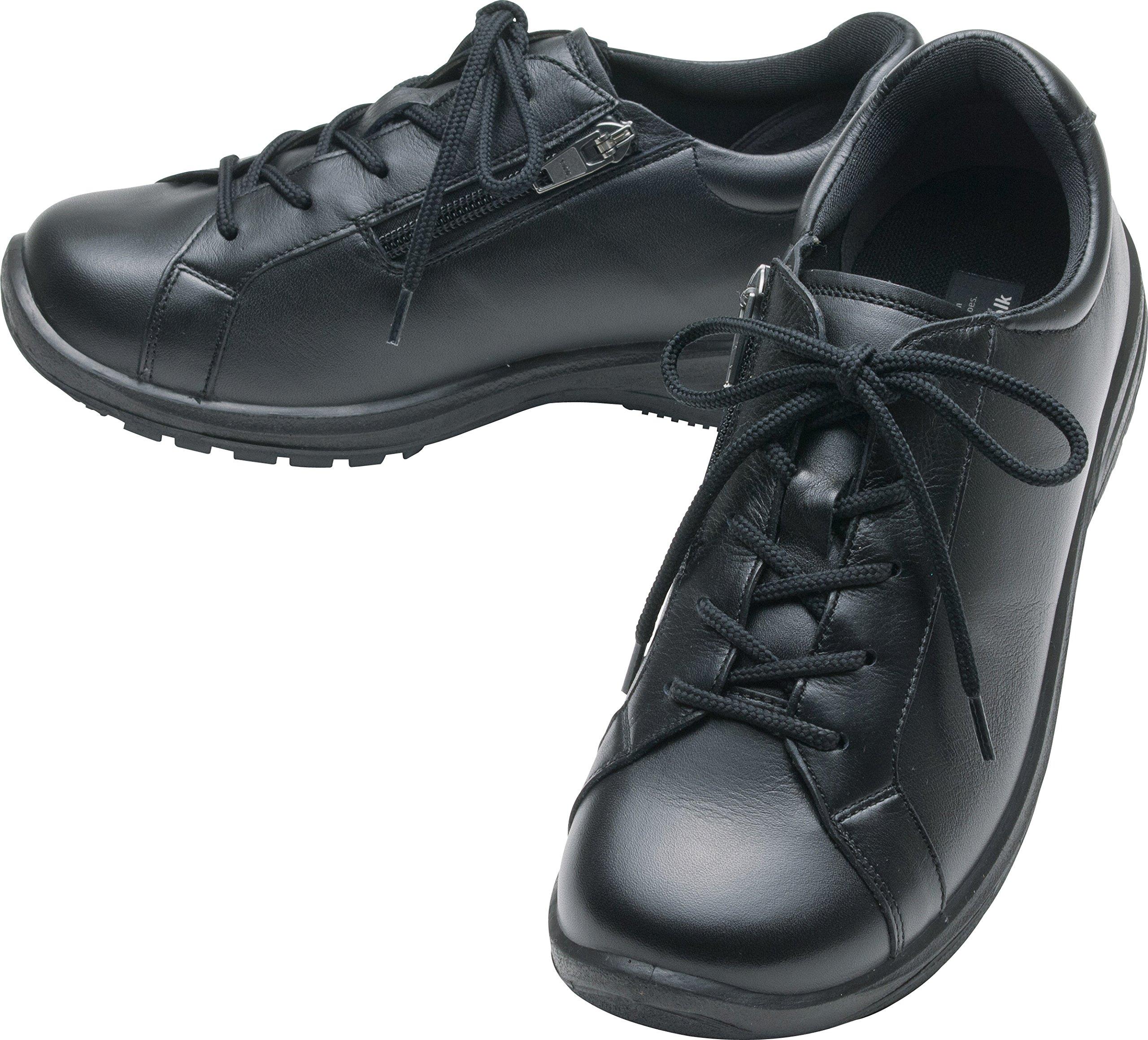 

Женские кроссовки для ходьбы Asahi Medical Walk WK L001 Черные, Размер 22.5 см, 4E