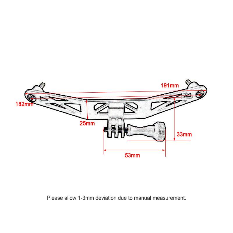 Windscreen Recorder Holder Stable Safe Camera Bracket For BMW R1200RT R1250RT R 1200RT R1250 RT 2014-