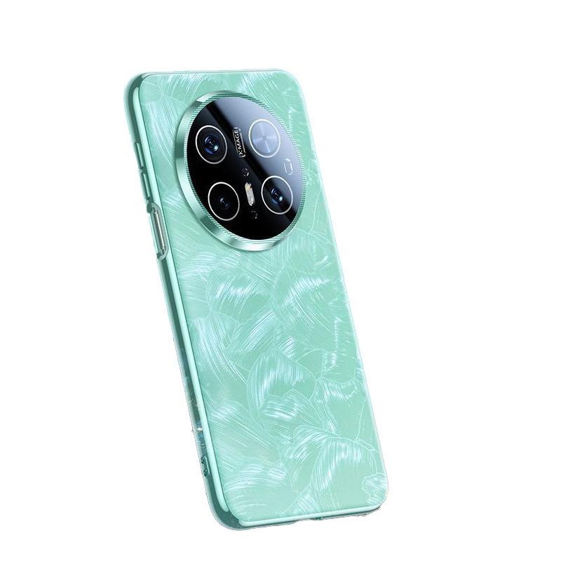 Huawei mate11 mobile phone case mate11pro + fritillary pattern anti-drop lens all-inclusive ultra-thin heat dissipation advanced men and women