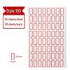 Self-Adhesive Journal Stickers & Handwritten Labels