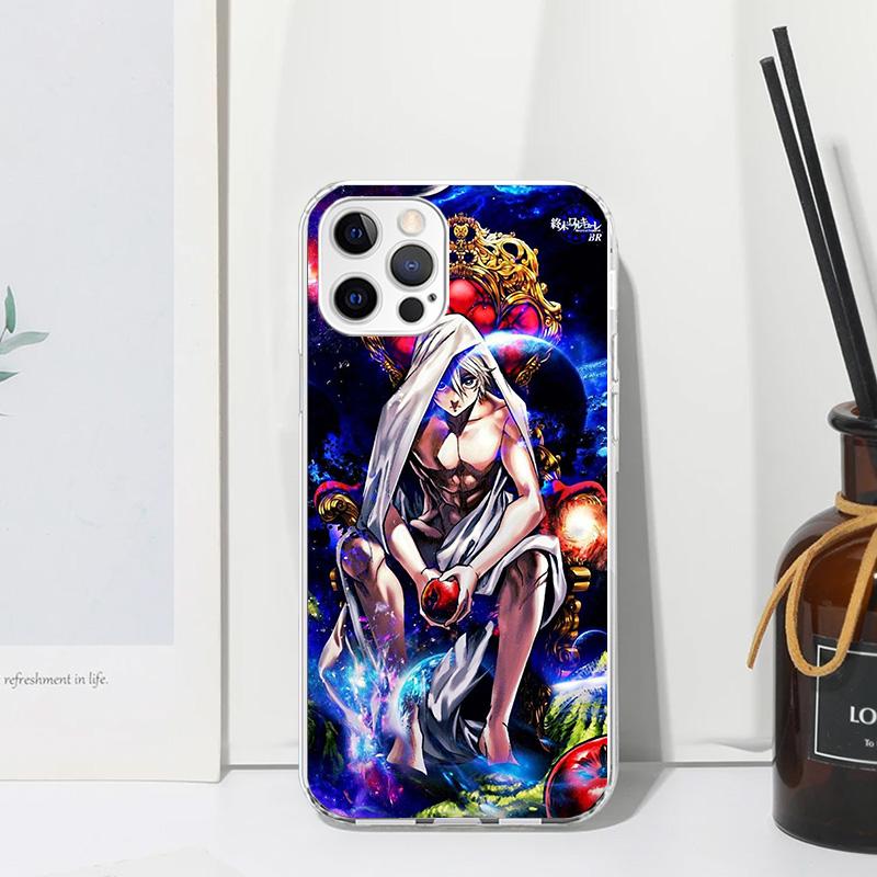 Record of Ragnarok Anime Phone Case For Iphone 17 Air 16 15 Plus 16E 14 Pro Max 13 Mini 12 11 7 8 SE Fundas Soft Back Cover 17 A