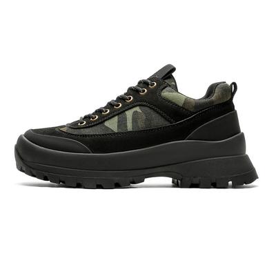 Moda Sapatos de Caminhada de Couro de Alta Qualidade Duráveis Esportivos ao Ar Livre Masculinos Trekking Sapatos de Couro com Cadarço Escalada Caça Tênis