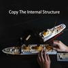 Titanic RMS Cruise Boat Ship City Model Building Blocks DIY Figures Technical Bricks Educational Toys for Children Kids Gifts