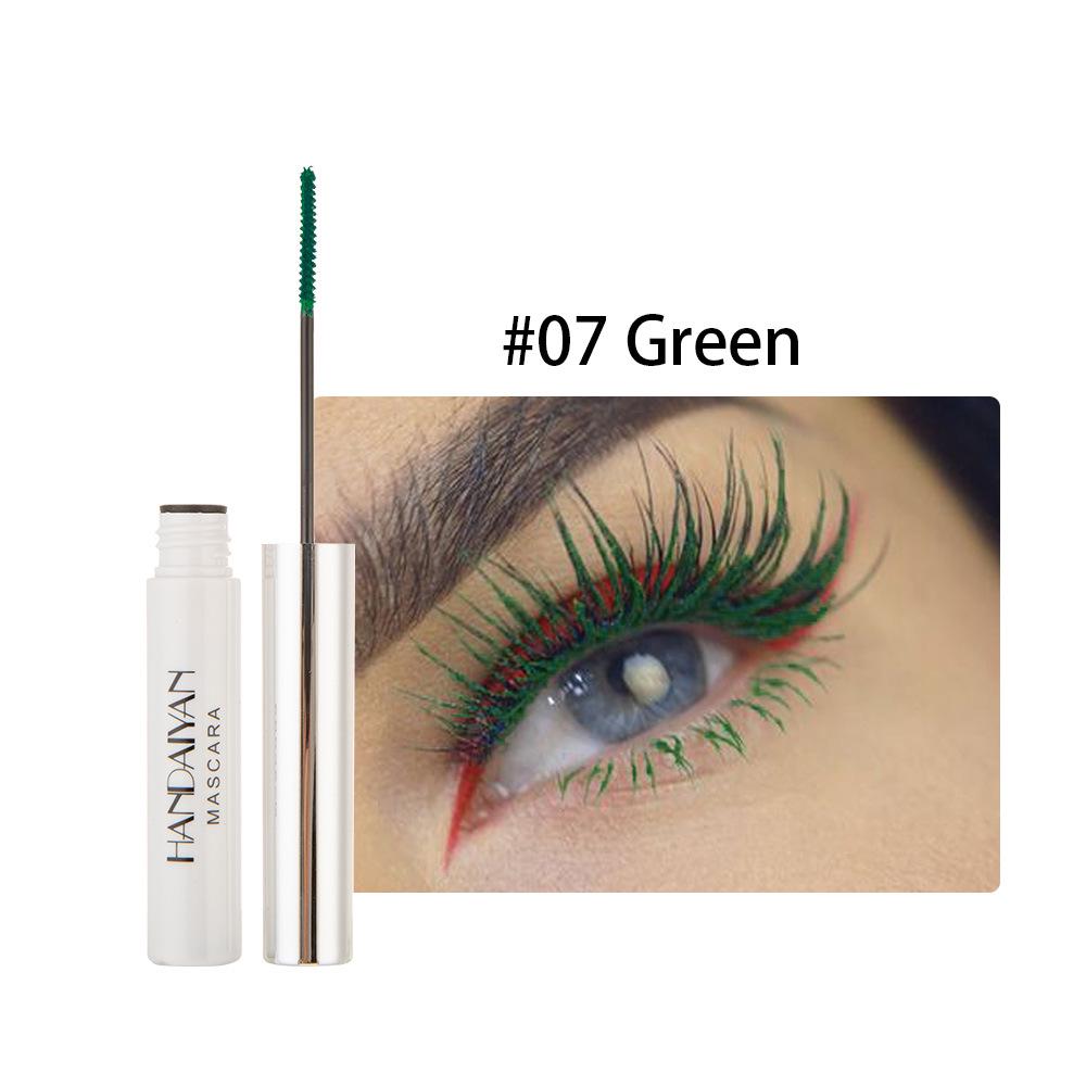 HANDAIYAN Long-lasting Waterproof Colored Mascara - Smudge-proof Lengthening, Volumizing, Curling Eyelash Serum