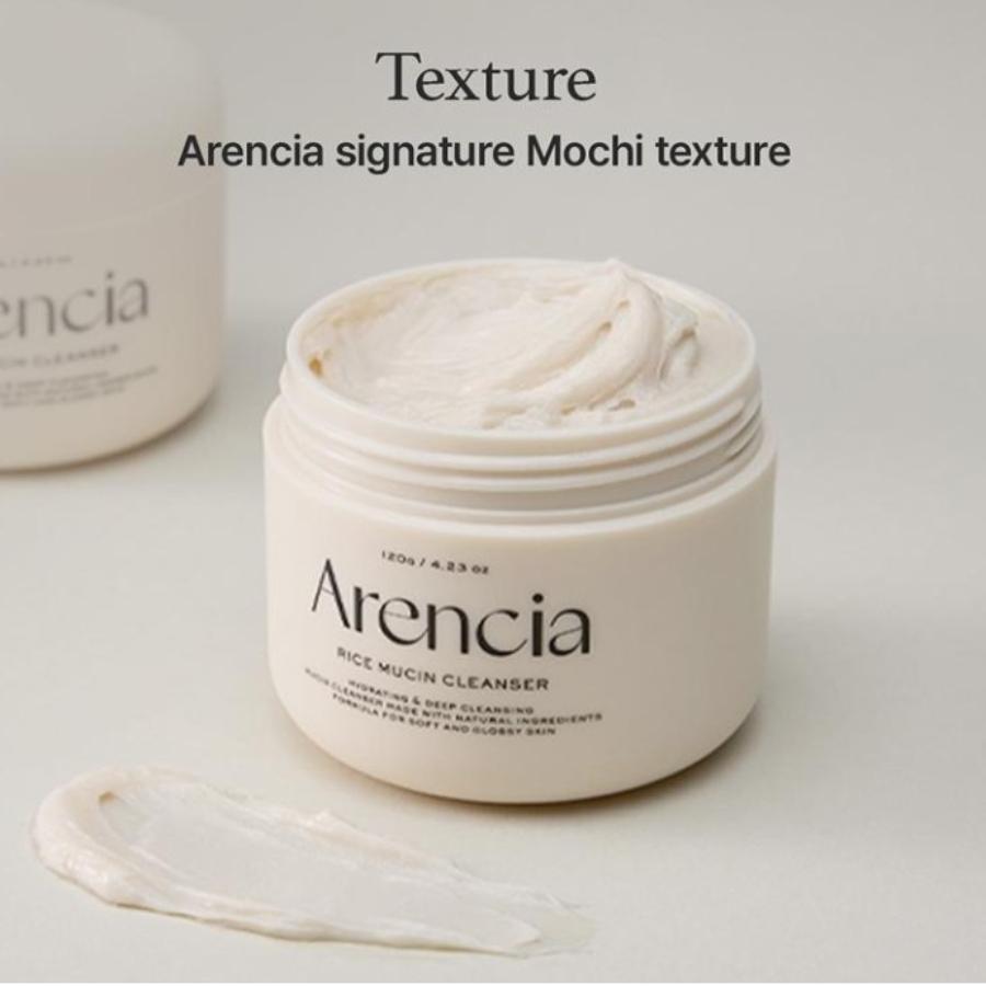 arencia Rice Mucin Cleanser 120g