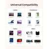 CABLETIME USB C to USB C Cable 60W 480Mbps Fast Charging Cable 3A Braided Type C to Type C Cable for Moble Phone Laptop HUAWEI