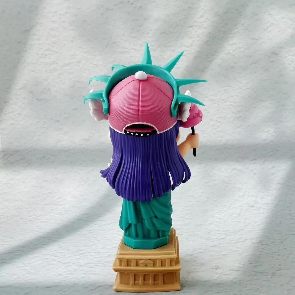 In Stock Exclusive New Dragon Ball Arale Figure - Akira Toriyama Cosplay Statue of Liberty Anime Collectible Gift Decor