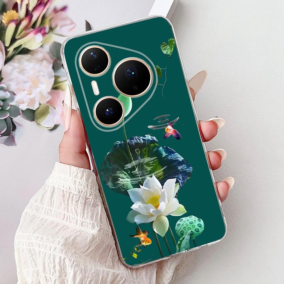 For Huawei P80 Pro Plus Case LMR-AL10 Cute Fashion Painted Cover Soft Slim Phone Case For Huawei Pura 80 Ultra Pura80 Pro+ Shell