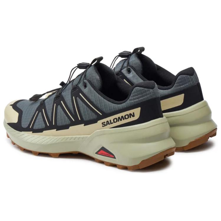 SALOMON Speedcross Peak Comfortable Slip-Resistant Durable Low-Top Casual Running Shoes Men Sneakers Gray L47603300