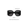 Gucci Gray Lens Irregular Frame Sunglasses Women Sunglasses Black GG1257S-001