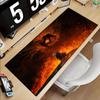 Middle Earth Mouse Pad LLords Of Rings Computer Desk Mat Gamer Keyboard Mat Stitched Edge Mousepad Cabinet Pc Table Mouse Mats