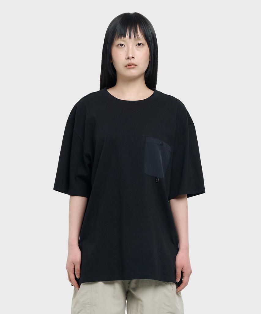 POLLUTION Aerocool Ripstop Pocket T-Shirt Black