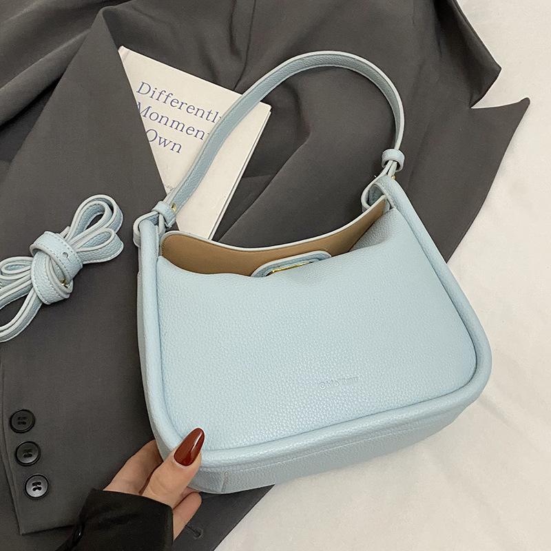 

Korean spring and summer new products sweet dopamine simple wind shoulder pillow bag fashion commuter high sense messenger bag women