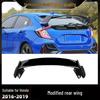 Painted Carbon Fiber Rear Spoiler for 2016-2019 Tenth Gen Civic