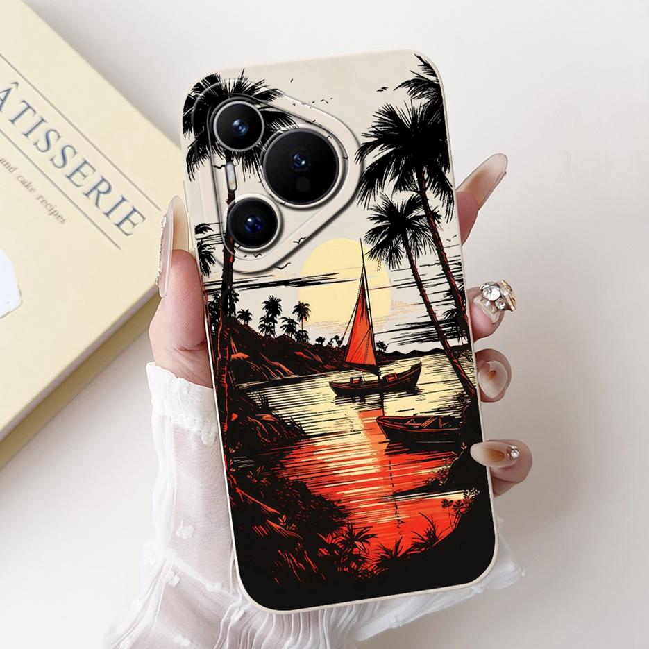 Für Huawei Pura 70 Pro Plus Hülle HBN-AL10 Niedliche Candy Lackierte Abdeckung Weiche Silikonhülle Für Huawei Pura 70 Ultra Pura70 Pro+ Schale