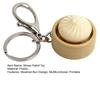 Dumpling Keyboard Fidget Toy Crisp Sound Stress Relief Fidget Clicker Cute Steamed Bun Keychain Portable Fidget Toy for Anxiety Relief And Focus