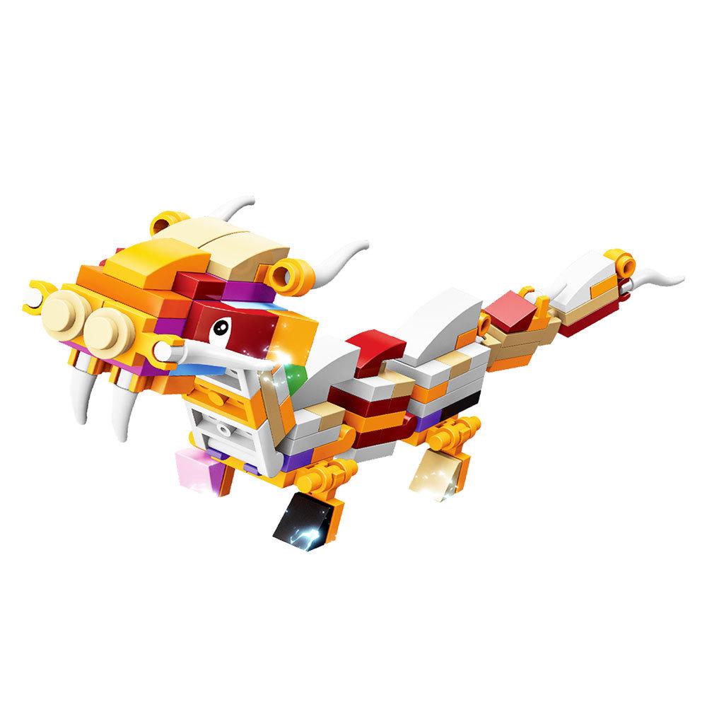 12 Zodiac Animal Building Blocks Compatible with Lego - Educational Toys for Kids