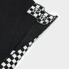 Fila Emerald Checkered Straight Leg Knit Casual Pants Women Bottoms Black F11W414802F-BK