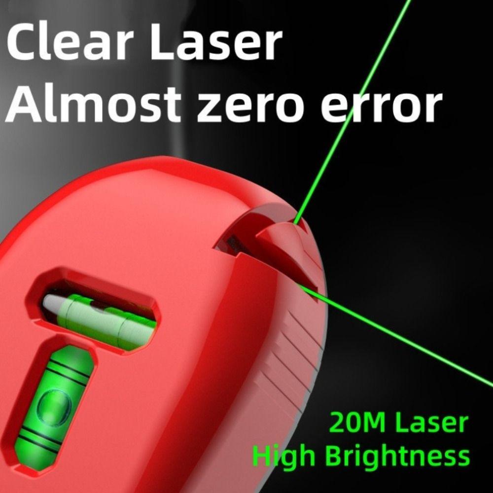 Multi Purpose Infrared Level 360° Rotation Laser Measure Device Laser Level Home Renovation