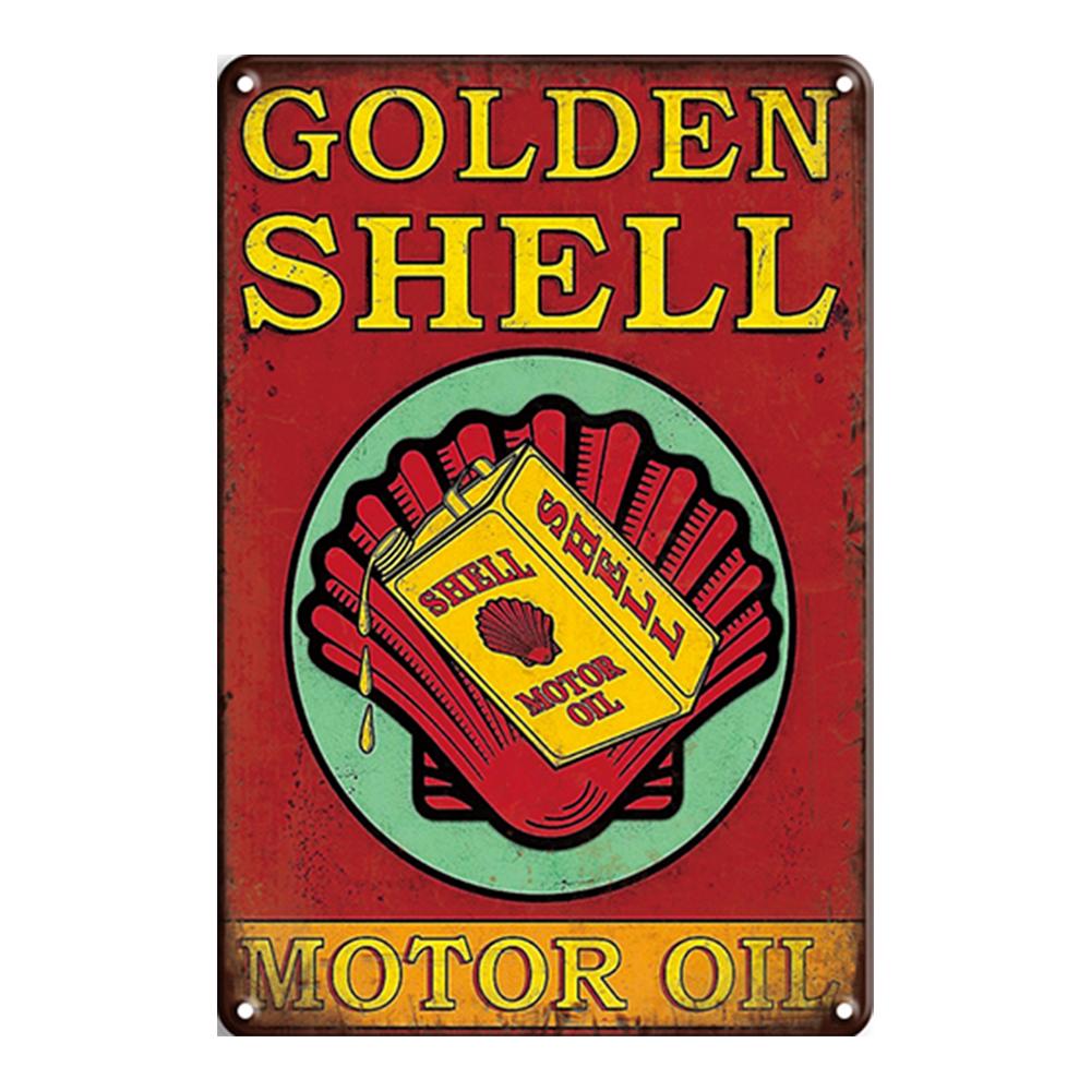 Gasoline quadro vintage canvas tela cornice tubolare metallo 60x80cm