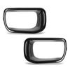 2pcs Gloss Black Front Bumper Air Duct Brake Vent Cover Trim Replacement for S F55 F56 F57 2014 2021