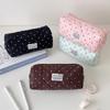 Lightweight Makeup Bag Polka Dot Stationery Storage Pouch Simple Pen Bag  Students Supplies