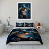 Tropical Sea Turtle Decor Set Soft Comfortable Duvet Cover Bedding Set Included 1*Duvet Cover & 2*Pillowcases Gift