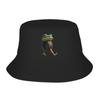 Bucket Hat Brr Brr Patapim Italian Brainrot Meme Panama Hats Unisex Women Cotton Fisherman Caps Reversible Fisherman Hats Winter