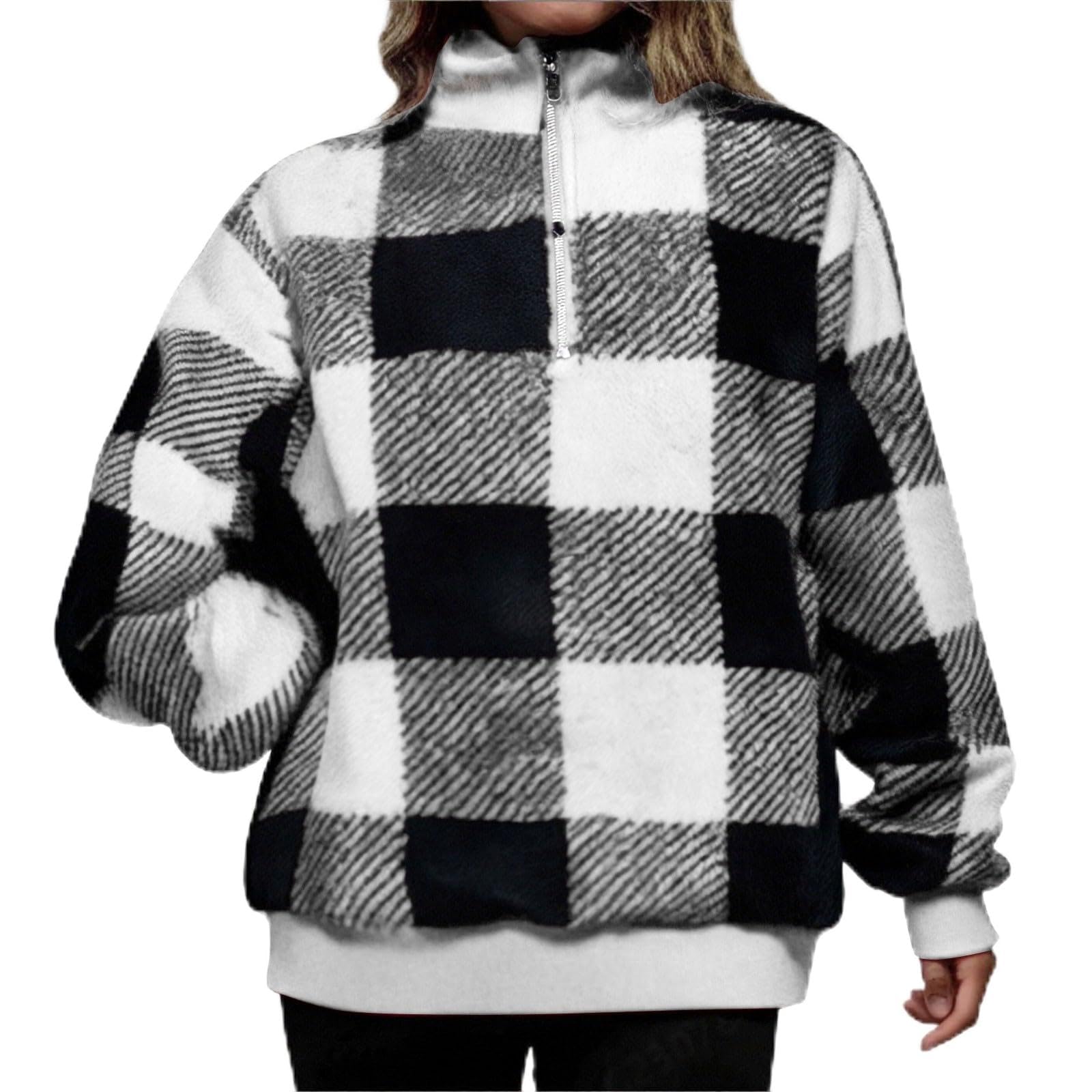 

Women Fashionable Pure-colored Long-sleeved Top XL