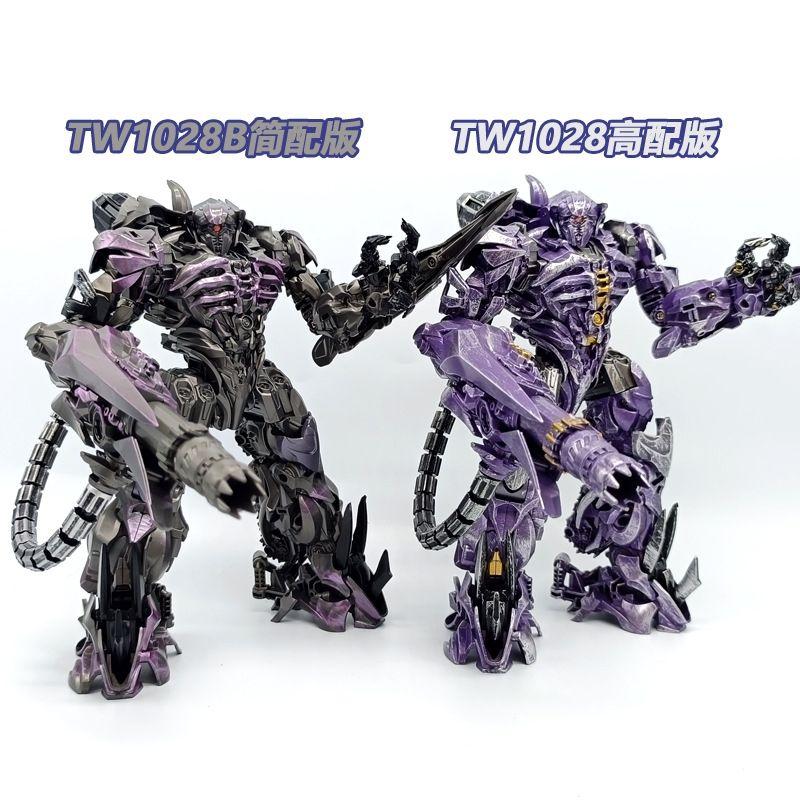 AUF LAGER BAIWEI TW1028 Schockwelle Transformationsspielzeug ZS01 SS56 MP29 Universumswächter Verformungsroboter Actionfigur Modell