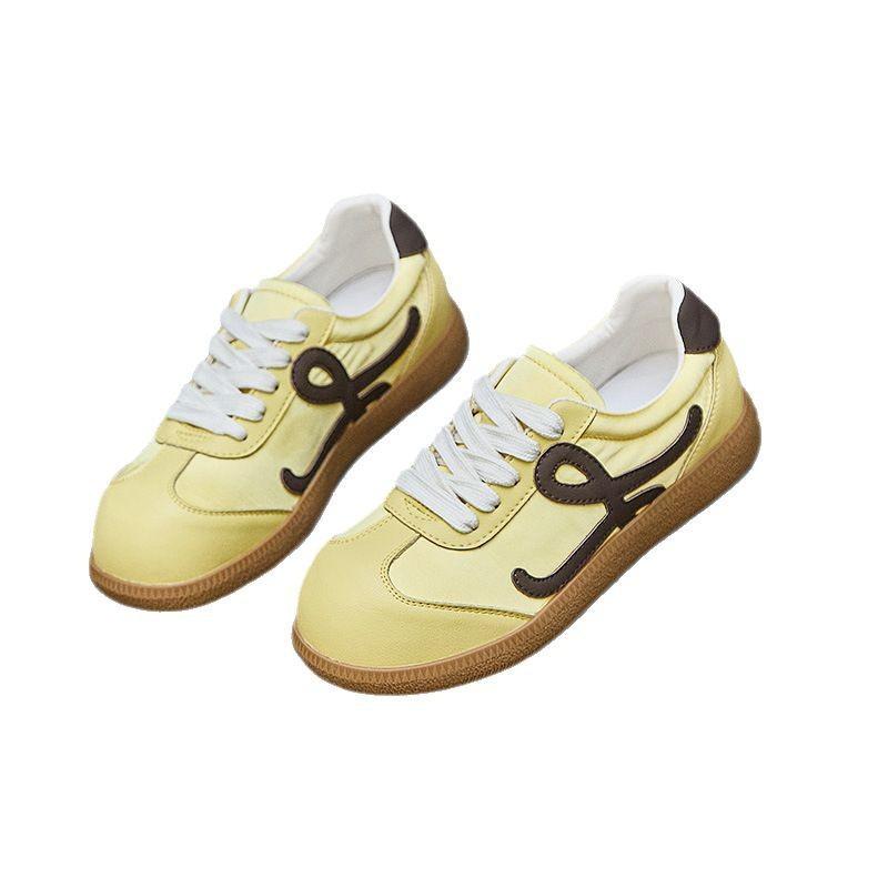 Autumn new German training shoes women's soft soles are not tired women's shoes versatile casual shoes ugly cute big head shoes