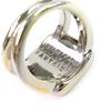 HERMES Ring Serie Shell Accessories Silver Aurora color Women Used