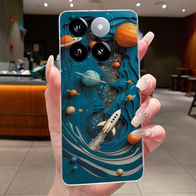 For Xiaomi 14T / Xiaomi 14T Pro Case Clear Luxury Fashion Butterfly Flower Soft TPU Silicone Casing Cover Transparent Phone Case
