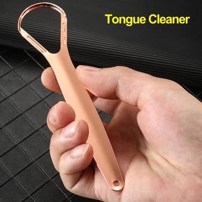 Stainless Steel Tongue Scraper To Reduce Bad Breath Portable Tongue Cleaner for Fresher Breath Tongue Cleaning Tool for Adults Oral Care