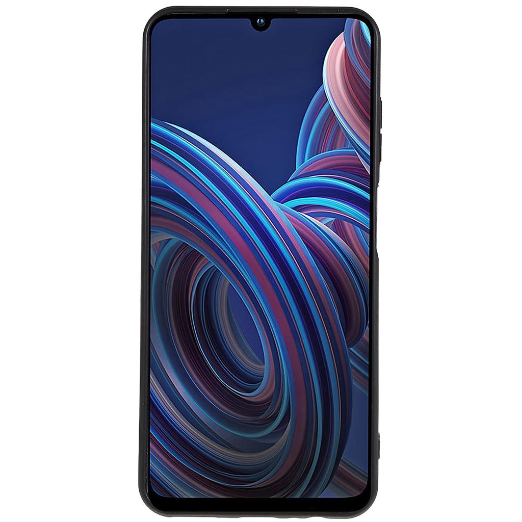 TPU Hülle für ZTE Blade A72 4G, Matte Flexible Schwarze Handyhülle Kratzfeste Schutzhülle