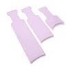 3pcs Highlighting Board Barber Hair Salon Hair Dye Sectioning Paddle Set Hairdressing Tool for Coloring Purple